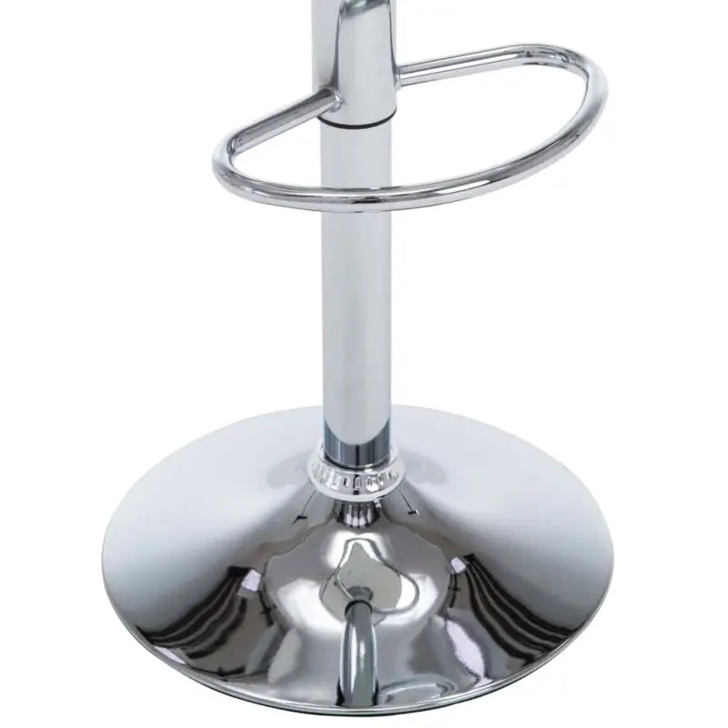 Eenvoudige en comfortabele barkrukken met kunstlederen bekleding - Barkrukken