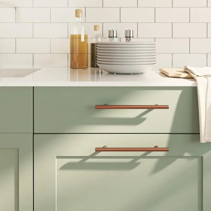 Eenvoudige kastknoppen en handvatten van roestvrij staal - Brons / 160 mm / 10 - Kastknoppen en kastgrepen