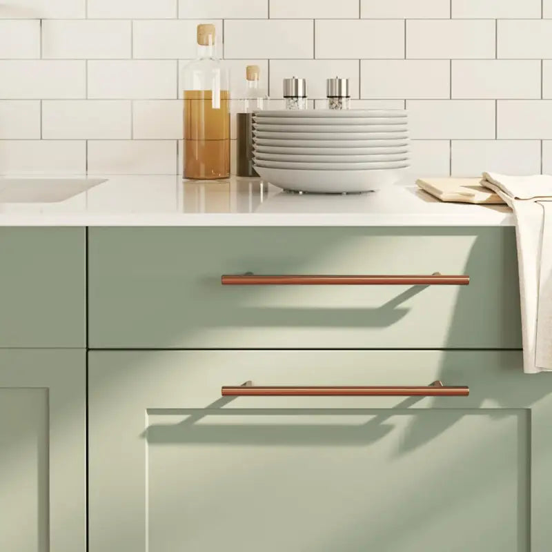 Eenvoudige kastknoppen en handvatten van roestvrij staal - Brons / 224 mm / 5 - Kastknoppen en kastgrepen