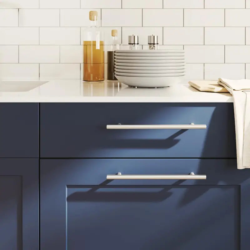 Eenvoudige kastknoppen en handvatten van roestvrij staal - Zilver / 192 mm / 5 - Kastknoppen en kastgrepen