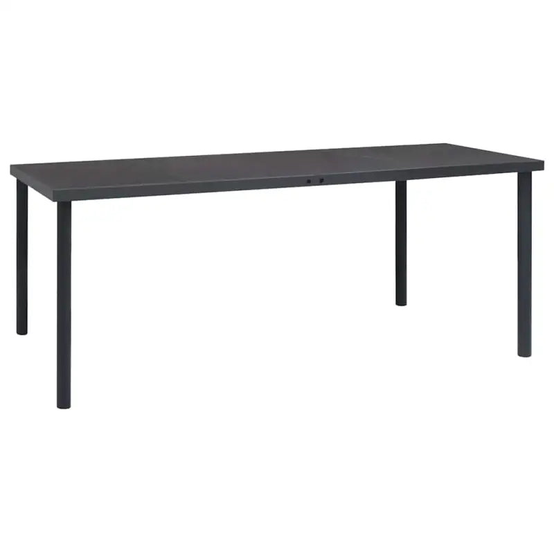 Eenvoudige tuintafel voor tuin terras of buitenruimte - 190 x 90 x 74 cm / 1 - Tuintafels