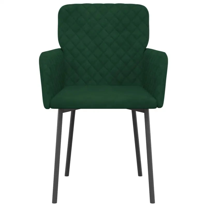 Eetkamerstoelen met hoogte armleuning en luxe fluweel ontwerp - Eetkamerstoelen