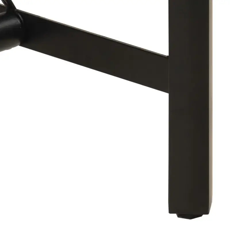 Eettafel met massief acaciahout en ijzeren frame voor gezellige avonden - Eettafels