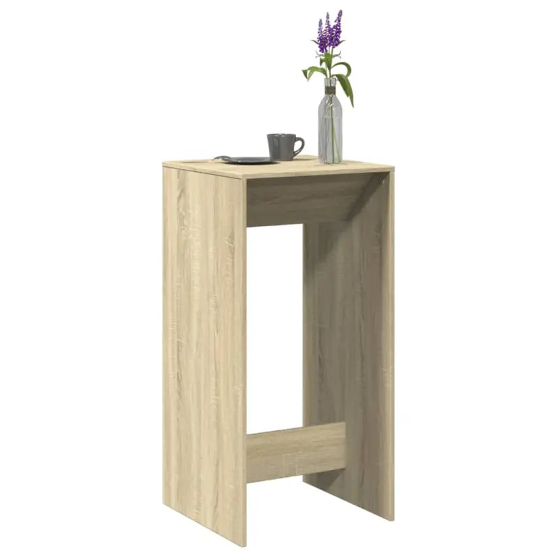 Eettafel van bewerkt hout in Grijs Sonoma voor duurzame stijl - Sonoma eiken / 1 / 51 cm - Eettafels