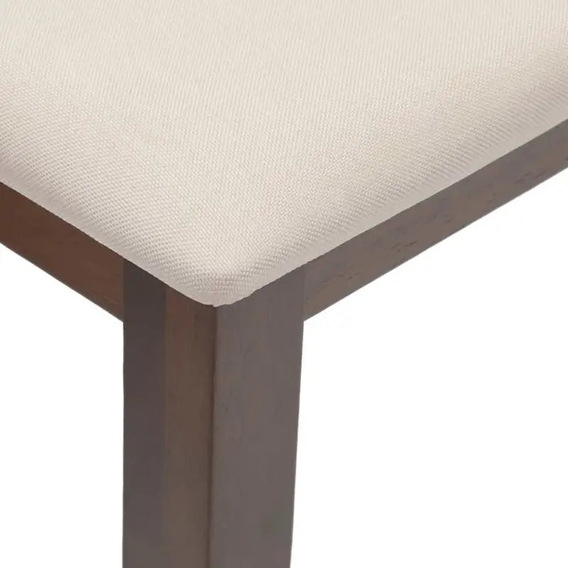 Eettafelbank met houten poten voor een comfortabele zitervaring - Keuken- & eettafelbanken