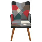 Elegant donker patchwork relaxstoel met modern ontwerp - Fauteuils & Relaxfauteuils