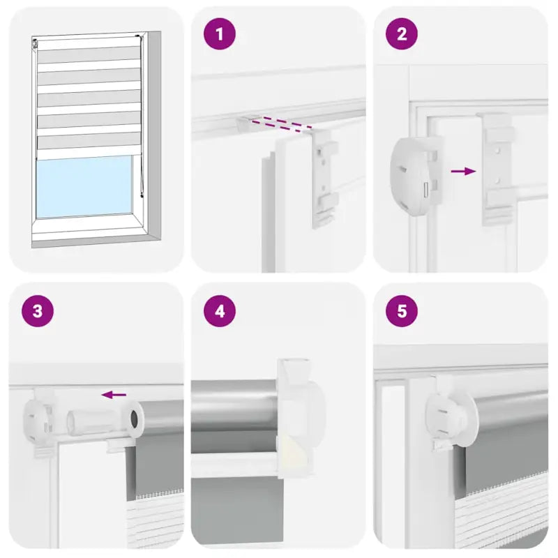 Elegant duo rolgordijn voor een moderne en stijlvolle woning - Jaloezieën & rolgordijnen