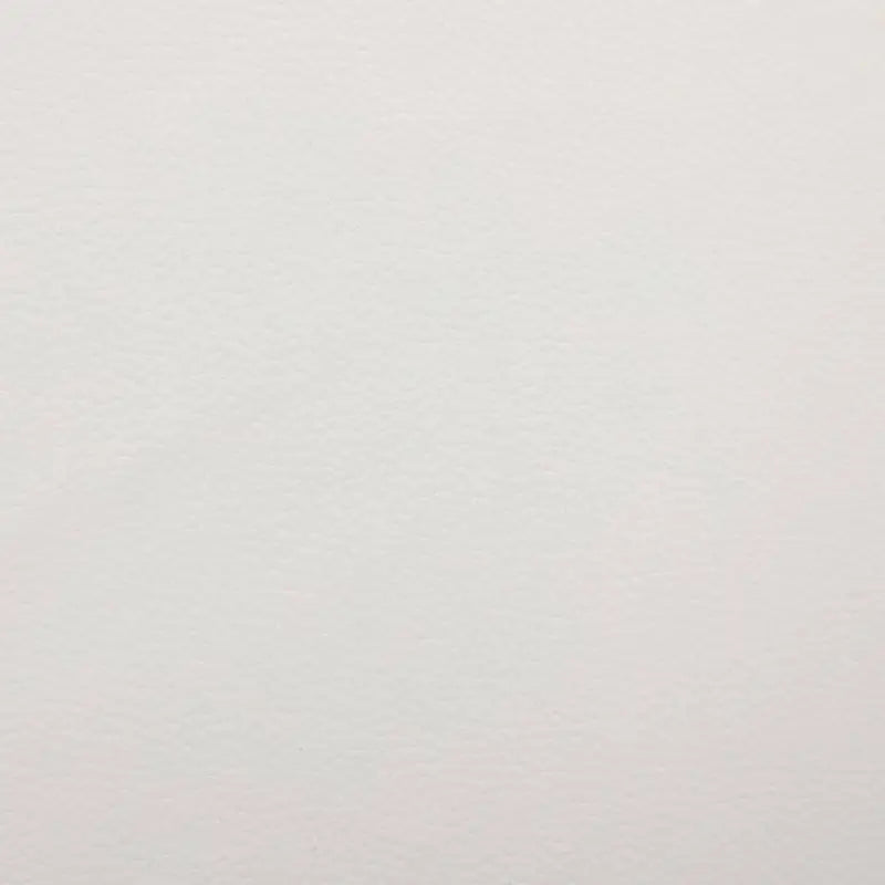 Elegant klassiek bedframe met gepoedercoat stalen poten en gevoerde hoes - Wit en zwart / 90 x 200 cm - Bedden &