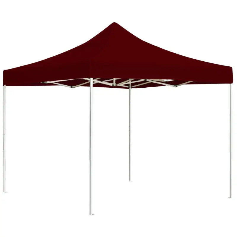 Elegant partytent van Oxford stof ideaal bij zware regen voor buitenevenementen - Wijnrood / 3 x 3 m / 1 - Partytenten