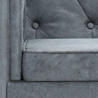 Elegante Chesterfield fauteuil met stevig houten frame voor elke ruimte - Fauteuils & Relaxfauteuils