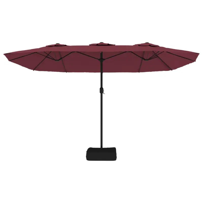 Elegante dubbele parasol voor schaduw en uv-bescherming - Parasols en zonneschermen