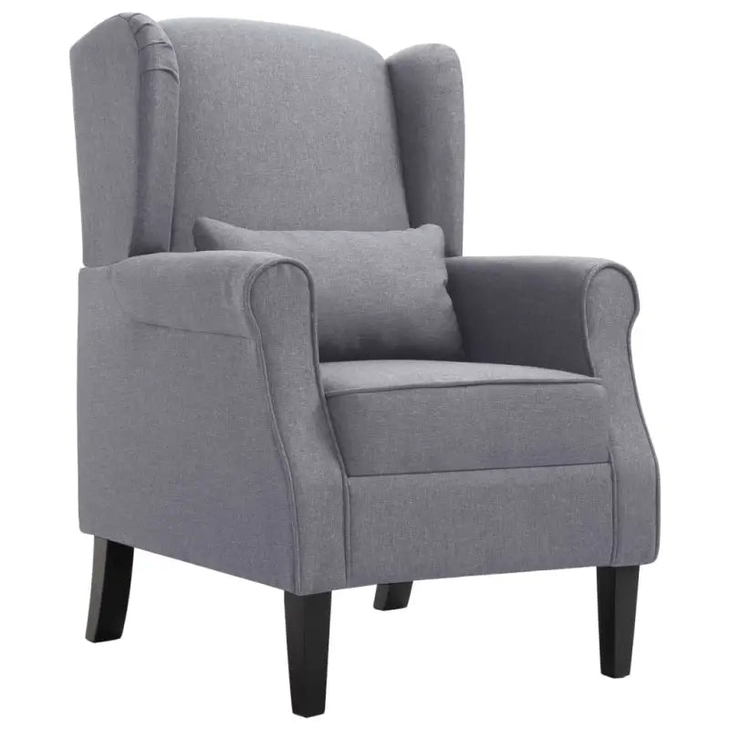 Elegante fauteuils inclusief kussen voor stijlvol comfort in huis - Donkergrijs / 1 - Fauteuils & Relaxfauteuils