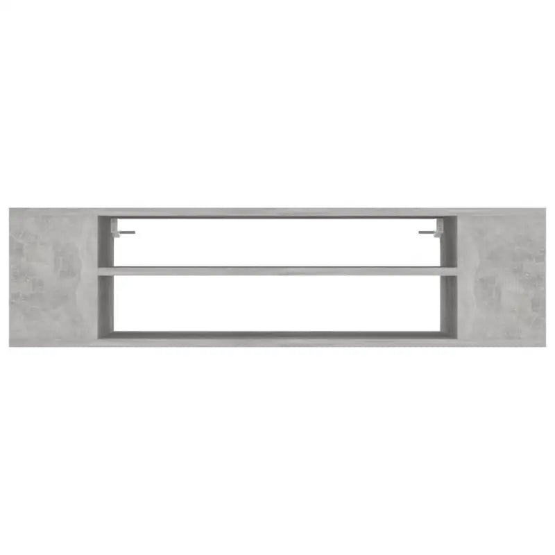 Elegante hangend tv-meubel van bewerkt hout met opbergruimte - Tv-meubels