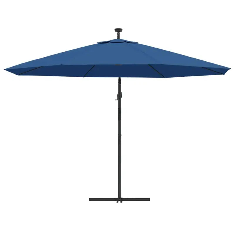 Elegante hangende parasol met LED-verlichting voor schaduw en UV-bescherming - Parasols en zonneschermen