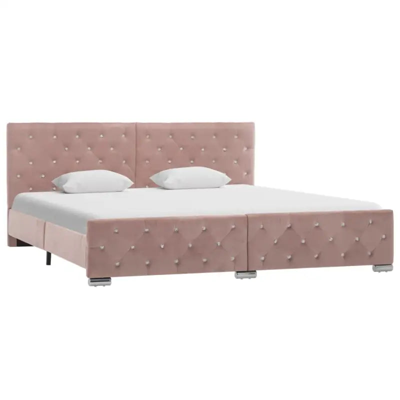 Elegante Klassieke Bedframe voor een Charmante Slaapkamer - Roze / 180 x 200 cm - Bedden & bedframes