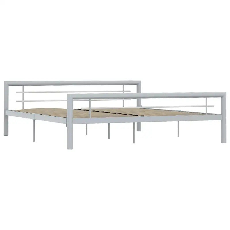 Elegante metalen bedframe met stevige ondersteuning - Bedden & bedframes