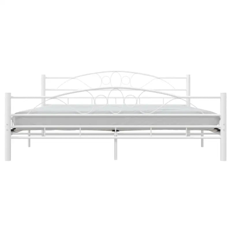 Elegante metalen bedframe voor een klassieke slaapkamer sfeer - Bedden & bedframes