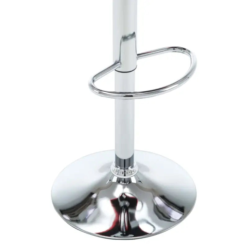 Elegante moderne barkrukken met kunstlederen zitting en rugleuning - Barkrukken