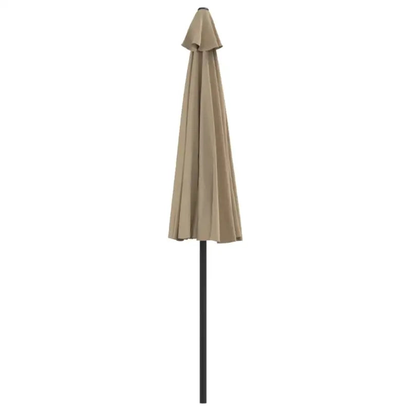 Elegante parasol met aluminium paal en stalen baleinen voor schaduw - Parasols en zonneschermen