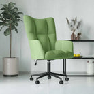 Elegante relaxfauteuil met hoogte verstelbaar en graden draaibaar ontwerp - Lichtgroen / 1 - Fauteuils & Relaxfauteuils
