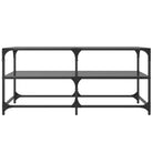 Elegante salontafel met glazen blad voor moderne woonkamers - Salontafels