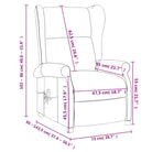 Elektrische massagefauteuil met verstelbare stoel en multi-posities - Elektrische massagestoelen