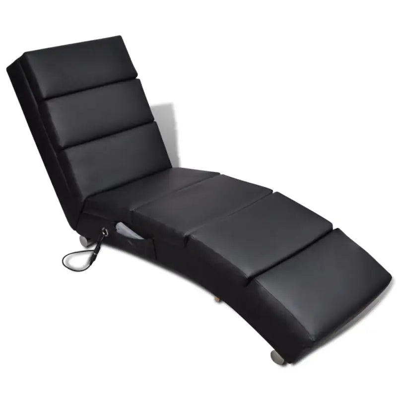 Elektrische massagestoel voor ontspanning en modern design - Zwart / 1 - Elektrische massagestoelen