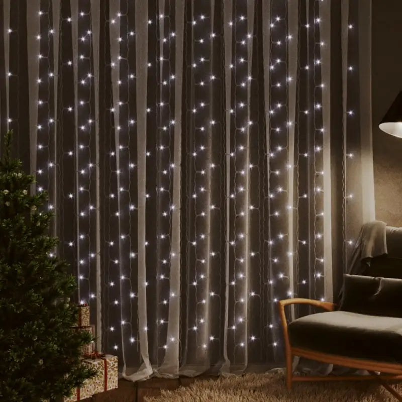Energiebesparende Led’s Kerstverlichting met Lange Verlengkabel - Koudwit / 1 - Kerstverlichting