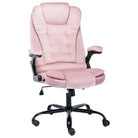 Ergonomische kantoorstoel met massage- en ligfunctie - Roze / 1 / zonder massagefunctie - Bureaustoelen