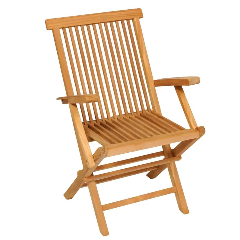 Fijn geschuurde houten tuinset voor kamperen en picknicken - Tuinsets