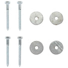 Gegalvaniseerd metalen grondanker elektrolytisch verzinkt voor bevestiging - 6 - Grondankers