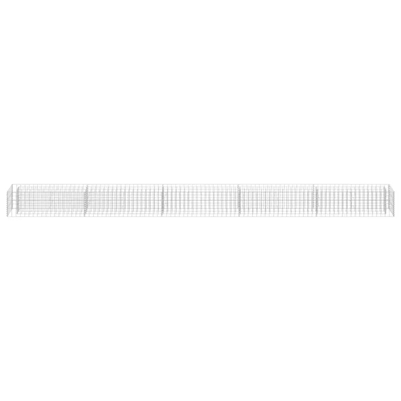 Gegalvaniseerd Staal Gabion Plantenbak voor Stijlvolle Tuinranden - Bloempotten & plantenbakken