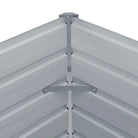 Gegalvaniseerd stalen verhoogd tuinbed voor planten en groenten - Bloempotten & plantenbakken