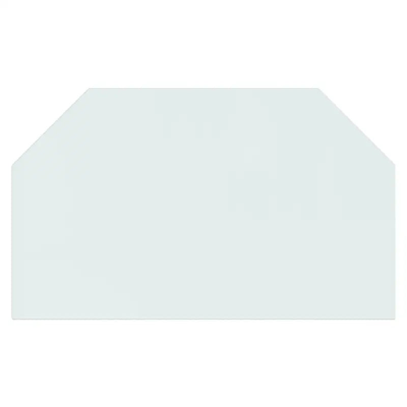 Gehard glas plaat voor openhaard bescherming van vloeroppervlak - Glas