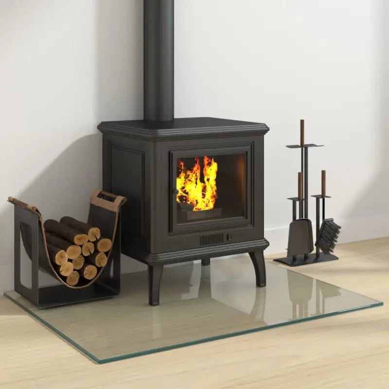 Gehard glasplaat voor openhaard ter bescherming van vloeren - 80 x 60 cm / 1 - Glas