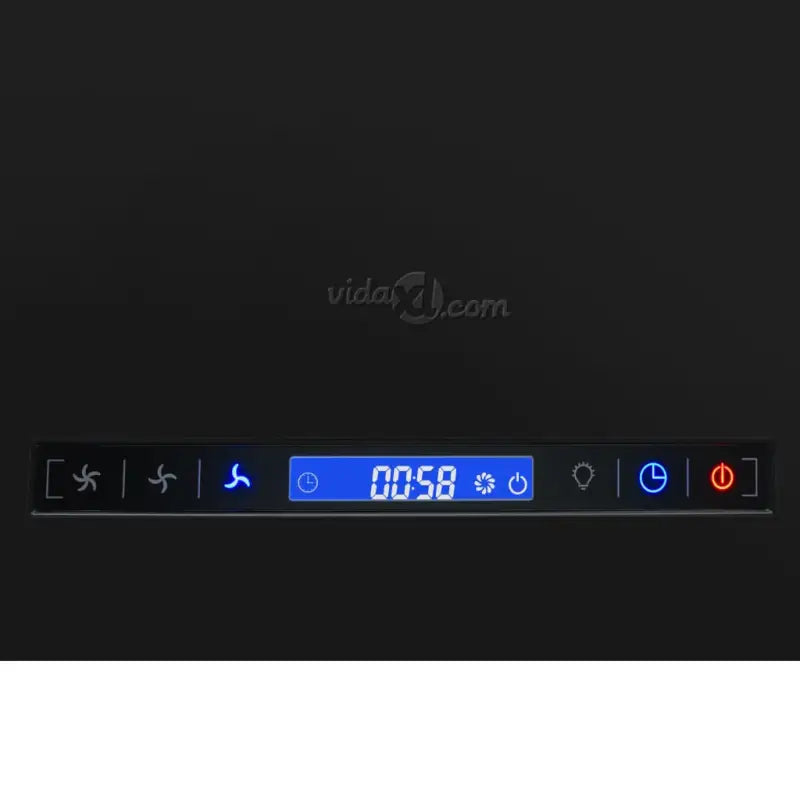 Geluidsarme hangende afzuigkap met wasbare aluminium vetfilter - Afzuigkappen