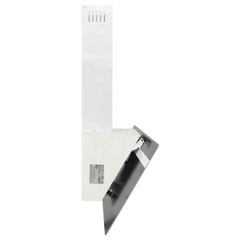 Geluidsarme wandafzuigkap met wasbaar vetfilter en gehard glas - Afzuigkappen