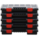 Gereedschapskisten met verstelbare verdelers en transparant deksel - Gereedschapskisten