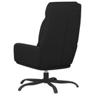 Graden draaibare relaxstoel voor ultiem zitcomfort in elke kamer - Zwart / 1 / Zonder voetensteun - Fauteuils &
