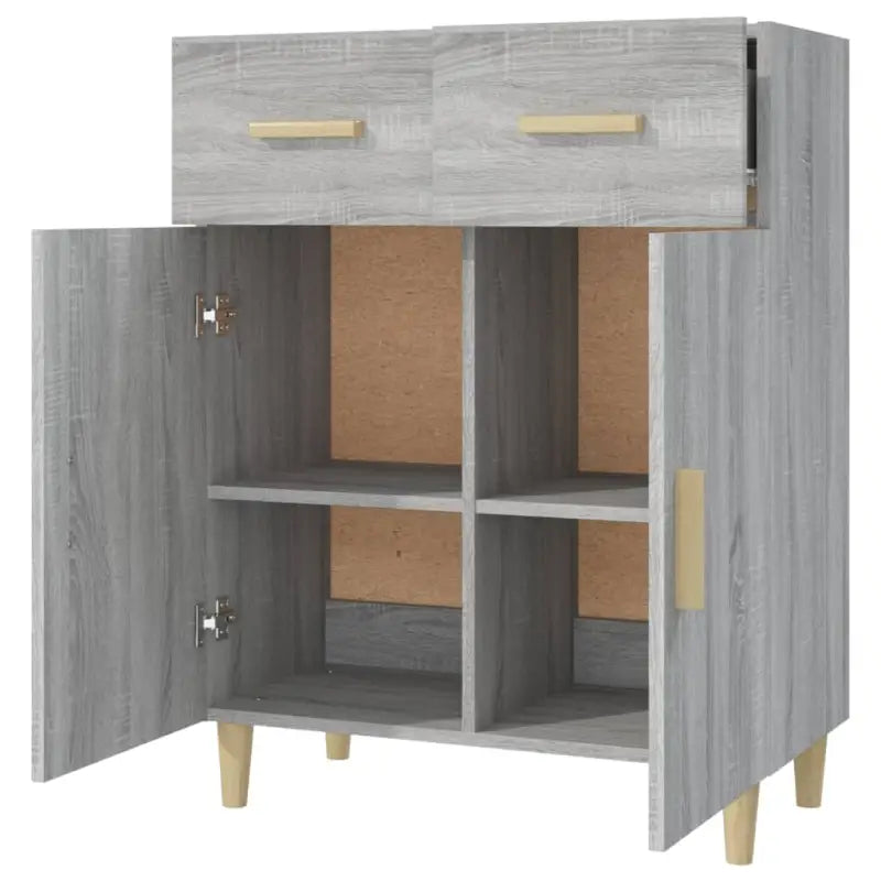 Graues Sonoma dressoir met trendy ontwerp en gemakkelijk schoon te maken oppervlak - Dressoirs & buffetkasten