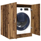 Grijs Sonoma Wasmachinekast voor extra opbergruimte in de badkamer - Oud hout - Accessoires voor wasmachines & drogers