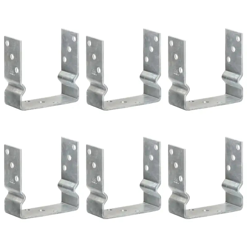 Grondankers met stevige constructie en voorgeboorde gaten for duurzame buitenruimte - 14 x 6 x 15 cm / 6 - Grondankers