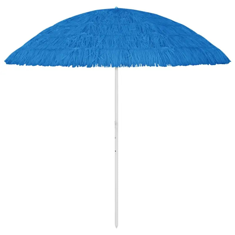 Hawaï Strandparasol met UV-bescherming en lichtbestendige polyesterdoek - Blauw / 300 cm / 1 - Parasols en zonneschermen