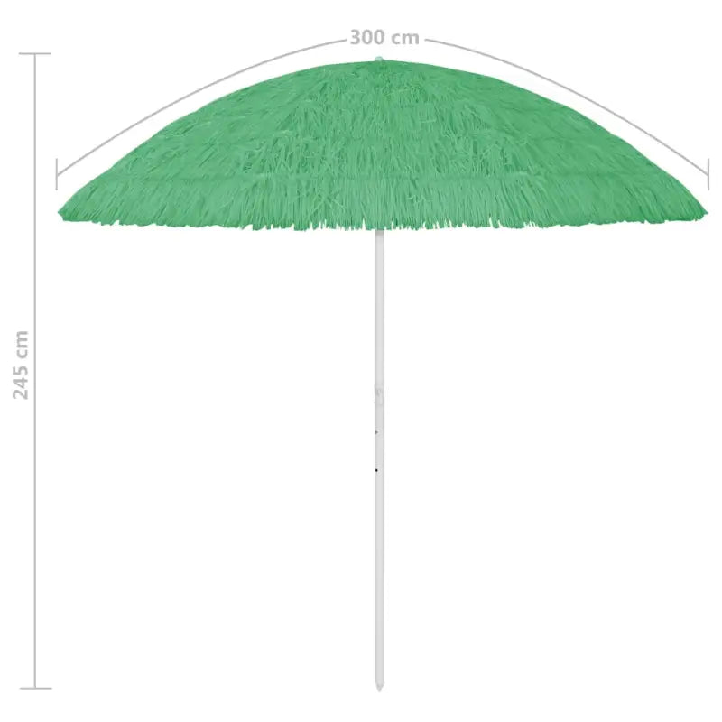 Hawaï Strandparasol met UV-bescherming en lichtbestendige polyesterdoek - Parasols en zonneschermen