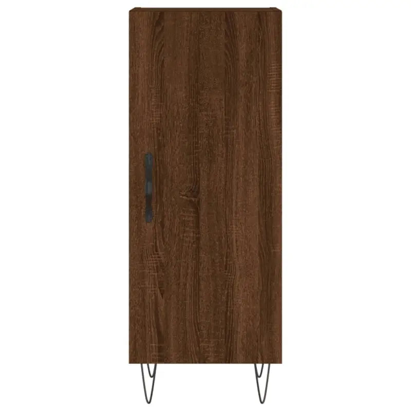 Hoge kast van bewerkt hout met moderne charme en duurzaamheid - Dressoirs & buffetkasten