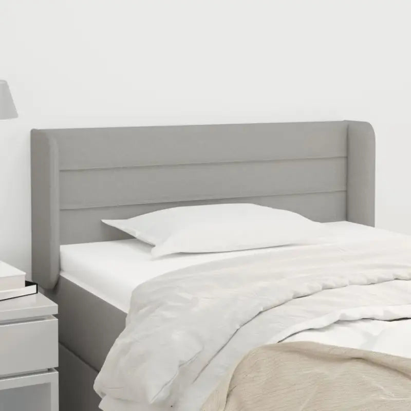 Hoofdborden en voetborden levering bevat 147x16x118 voor elke slaapkamer - Lichtgrijs / 103 x 16 x 78/88 cm / 1