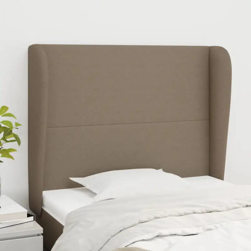 Hoofdborden en voetborden levering bevat voor een stijlvolle slaapkamer - Taupe / 93 x 23 x 118/128 cm / 1