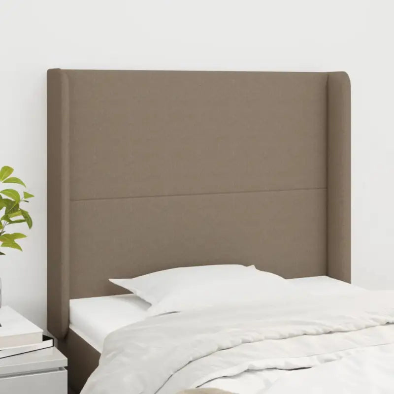 Hoofdborden en voetborden met levering bevat voor elke slaapkamer - Taupe / 83 x 16 x 118/128 cm / 1 - Hoofdborden