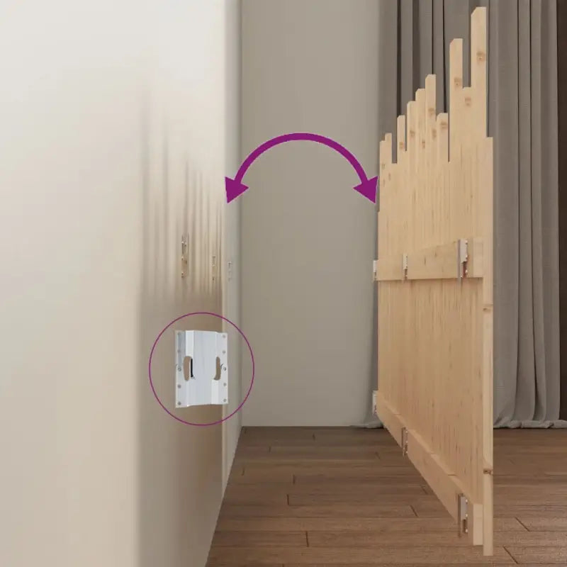 Hoofdborden en voetborden van massief grenenhout met klassiek design - Hoofdborden en voetborden