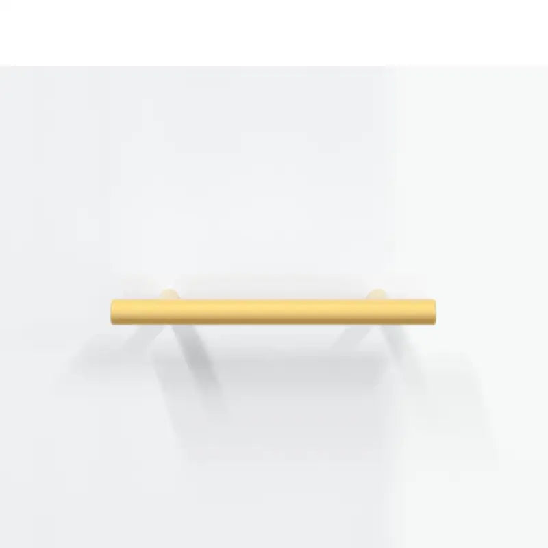 Hoogglans wit dressoir met bewerkt hout en metalen poten - Dressoirs & buffetkasten